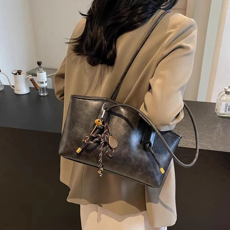 🌞Fris De Lente In Met 50% Korting!👜 Vintage Schoudertas – Klassiek Elegant & Ruim voor Dagelijks Gebruik - Image 10
