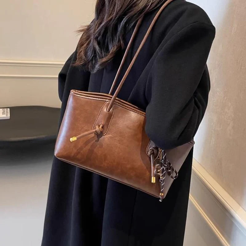 🌞Fris De Lente In Met 50% Korting!👜 Vintage Schoudertas – Klassiek Elegant & Ruim voor Dagelijks Gebruik - Image 11