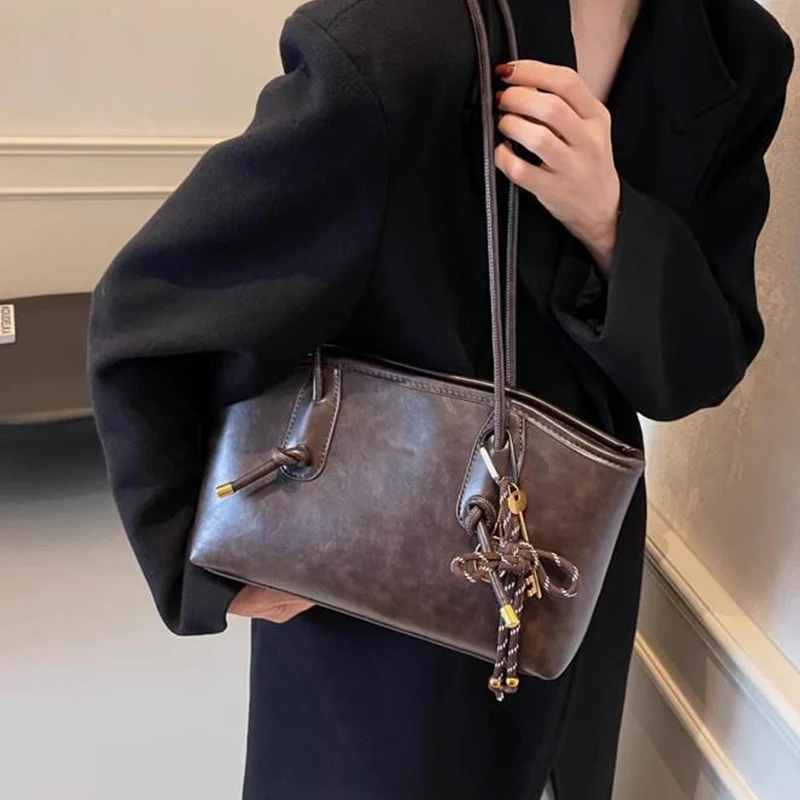 🌞Fris De Lente In Met 50% Korting!👜 Vintage Schoudertas – Klassiek Elegant & Ruim voor Dagelijks Gebruik - Image 13
