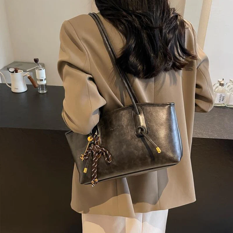 🌞Fris De Lente In Met 50% Korting!👜 Vintage Schoudertas – Klassiek Elegant & Ruim voor Dagelijks Gebruik - Image 15