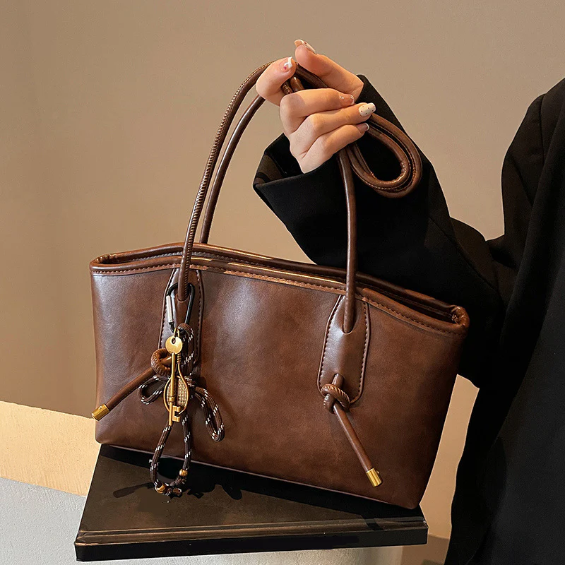 🌞Fris De Lente In Met 50% Korting!👜 Vintage Schoudertas – Klassiek Elegant & Ruim voor Dagelijks Gebruik - Image 3