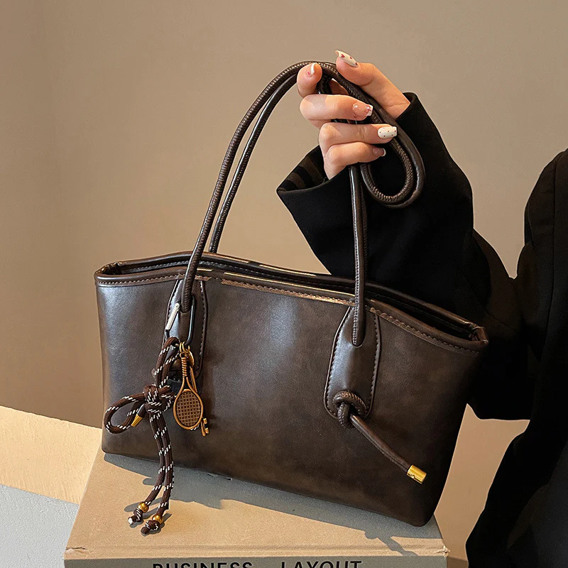 🌞Fris De Lente In Met 50% Korting!👜 Vintage Schoudertas – Klassiek Elegant & Ruim voor Dagelijks Gebruik - Image 4