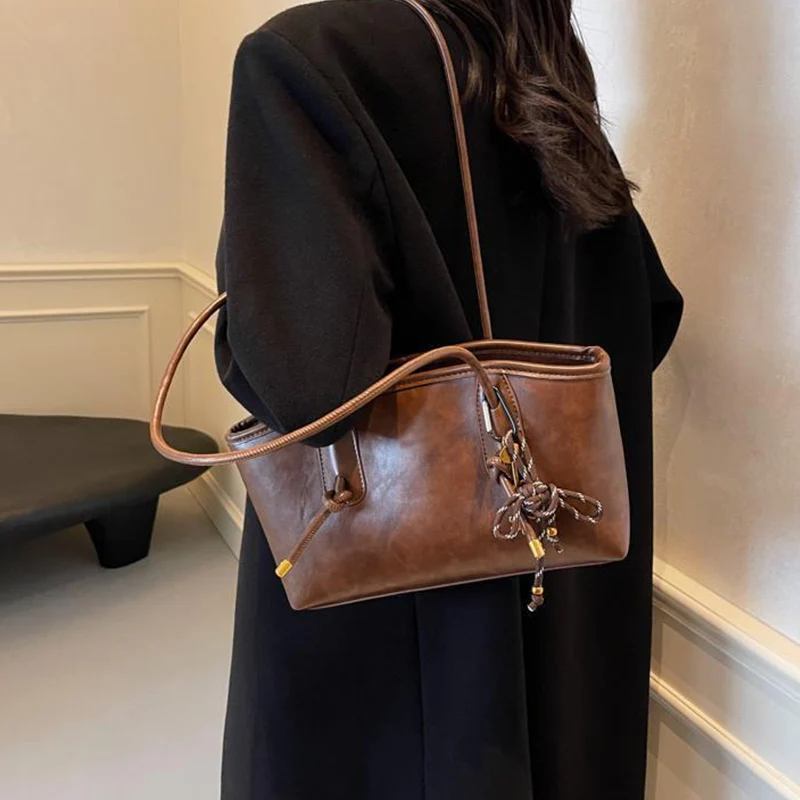 🌞Fris De Lente In Met 50% Korting!👜 Vintage Schoudertas – Klassiek Elegant & Ruim voor Dagelijks Gebruik - Image 7