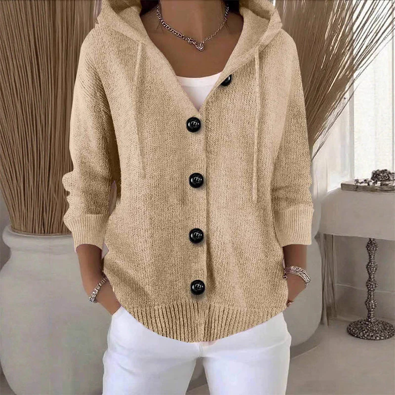 💖LAATSTE DAG PROMOTIE - 50% KORTING 💖Effen damesvest met lange mouwen