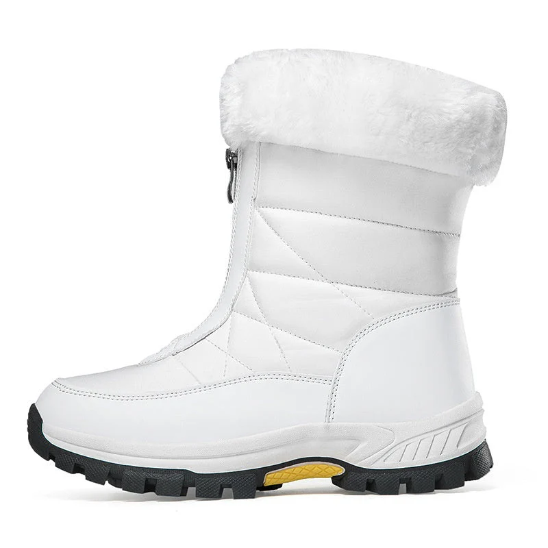 ❄️👢 Dames Antislip Winterlaarzen – Warme Binnenvoering, Gemakkelijke Rits & Duurzame Constructie (Perfect voor Sneeuw & IJs)! - Image 2